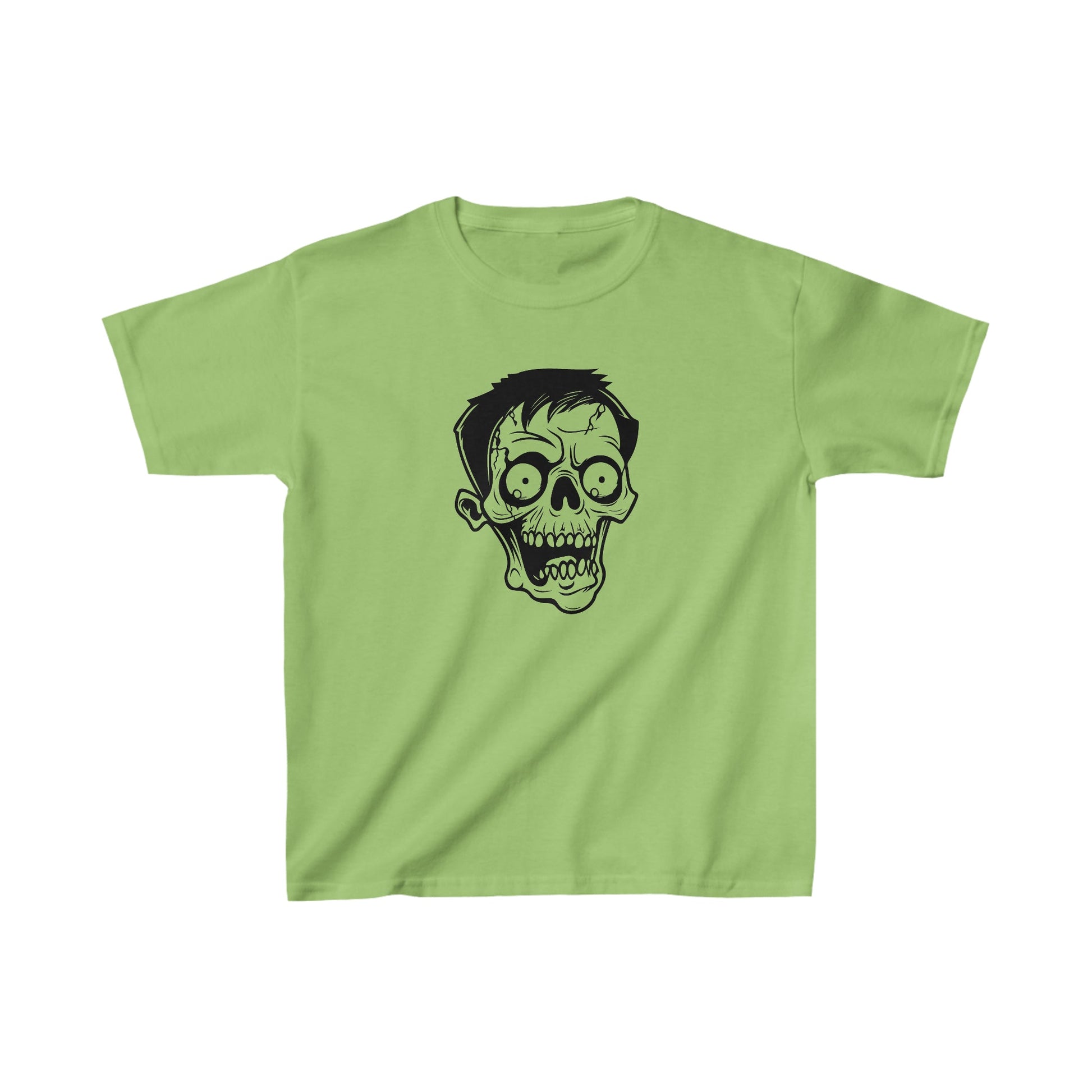 Zombie Head Halloween Kids Tee - BRAZEN BUY thsirt shirt